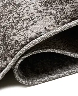 Moderní koberce Moderní koberec v hnědých odstínech s abstraktním vzorem