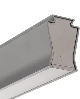 Svítidla pro 3fázový kolejnicový systém Ivela Ivela Boma 3-fázové světlo 91,5 cm stříbrná