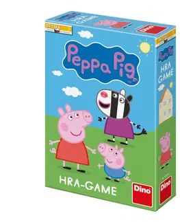 Hračky společenské hry DINO - PePa Pig dětská hra