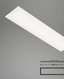 LED panely Briloner LED panel Simple, bílý, ultra plochý, 100x25cm