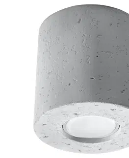 Svítidla   SL.0488 - Stropní svítidlo ORBIS 1xGU10/40W/230V beton 