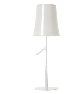 Stolní lampy Foscarini Foscarini Birdie grande LED stolní lampa bílá
