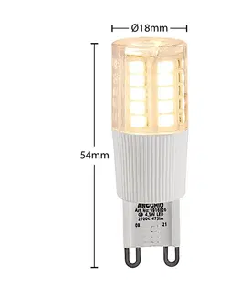 LED žárovky Arcchio Arcchio LED pinová žárovka G9 4,5W 2 700K 4ks