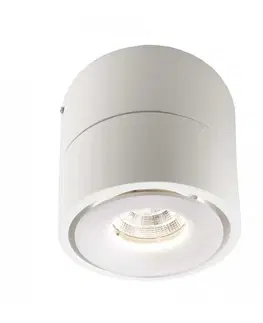 LED bodová svítidla Light Impressions Deko-Light stropní přisazené svítidlo, Uni II Mini, Tilt, 11,3 W, DIM, 2700 K, 220-240V 710 lm 75 mm bílá 348233