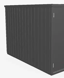 Úložné boxy Biohort Multifunkční úložný prostorný box Minigaráž  (tmavě šedá metalíza) Minigaráž (3 krabice)