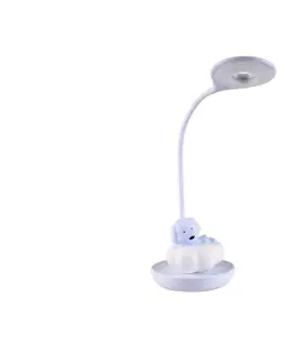 Lampy  LED Stmívatelná dětská stolní lampička DOG LED/2,5W/230V modrá 