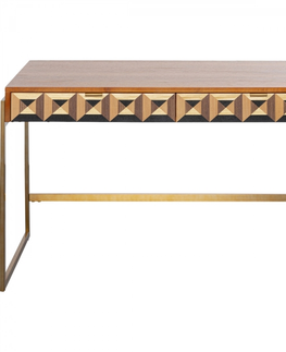 Psací stoly / Kancelářské stoly KARE Design Psací stůl Silencio 120x76cm