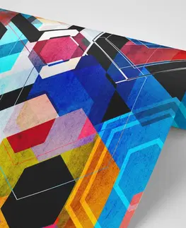 Samolepící tapety Samolepící tapeta abstraktní geometrie