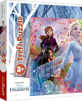 Hračky puzzle TREFL - Puzzle 24 Maxi Hledání dobrodružství Disney Frozen 2