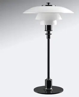 Stolní lampy Louis Poulsen Louis Poulsen PH 2/1 stolní lampa černá