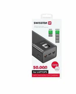 Elektronika SWISSTEN Powerbanka pro notebook 50 000 mAh POWER LINE