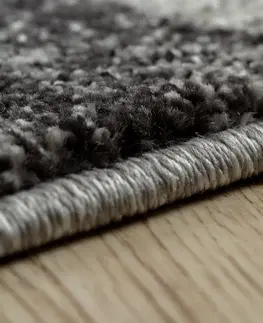 Koberce a koberečky Dywany Lusczow Kusový koberec FEEL Triangle šedý, velikost 120x170