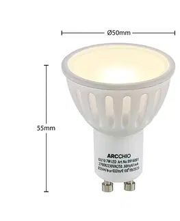 LED žárovky Arcchio Arcchio LED reflektor GU10 100° 5W 3000K sada 2 ks
