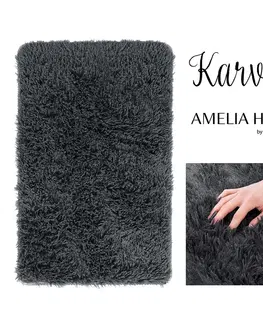 Koberce a koberečky Kusový koberec AmeliaHome Karvag II tmavě šedý, velikost 160x230