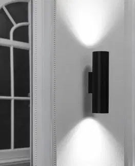 Moderní nástěnná svítidla FARO STAN nástěnná lampa, černá, 2L