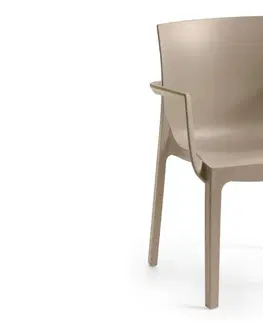 Zahradní křesla a židle ArtRoja Zahradní křeslo EMMA ARMCHAIR Barva: Taupe