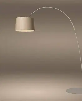 Stojací lampy Foscarini Foscarini Twiggy Wood LED stojací lampa šedá