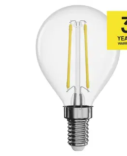 LED žárovky EMOS LED žárovka Filament Mini Globe / E14 / 1,8 W (25 W) / 250 lm / teplá bílá ZF1200