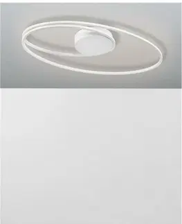 LED stropní svítidla NOVA LUCE stropní svítidlo VIAREGGIO bílý hliník a akryl LED 28W 230V 3000K IP20 8101204
