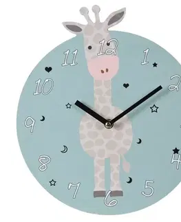 Hodiny Nástěnné hodiny Žirafa, pr. 28 cm