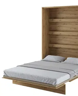Postele Dig-net nábytek Sklápěcí postel BED CONCEPT BC-12 | 160 x 200 cm Barva: Bílá