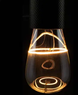 Stmívatelné LED žárovky Segula SEGULA LED Illusion rustikální E27 4W šedá/čirá
