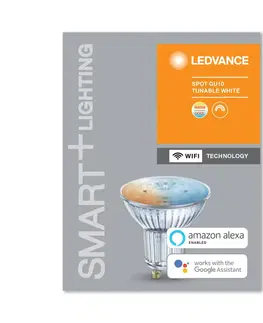 Chytré žárovky LEDVANCE SMART+ LEDVANCE SMART+ WiFi GU10 reflektor 4,9W 45° CCT