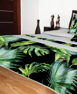 Přehozy na postel 3D s barevným potiskem Přehoz přes postel s přírodním vzorem
