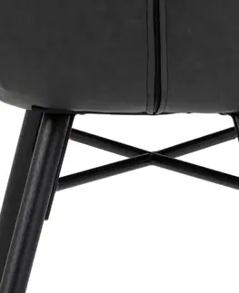 Židle Actona Jídelní židle Batilda III černá