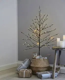Umělý vánoční stromek Sirius Alex LED stromek se zasněženým vzhledem, výška 120 cm