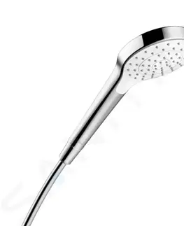 Sprchy a sprchové panely HANSGROHE Croma Select S Sprchová hlavice 110, EcoSmart 7 l/min, bílá/chrom 26806400