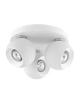 Moderní bodová svítidla Nova Luce Moderní stropní svítidlo Tore se třemi nastavitelnými spoty NV 665002