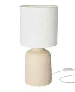 Lampy  Stolní lampa INER 1xE14/40W/230V béžová 