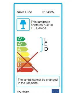 LED venkovní nástěnná svítidla NOVA LUCE venkovní nástěnné svítidlo VEIRO antracitový hliník a čiré sklo LED 6W 3000K 200-240V IP65 světlo nahoru a dolů 40st. 9104835