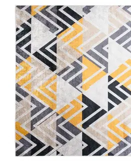 Moderní koberce Výrazný trendy koberec s geometrickým vzorem Šířka: 80 cm | Délka: 150 cm