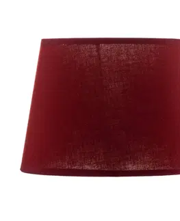 Stínidlo na lampu Duolla Stínidlo na lampu Classic S, burgundská červená