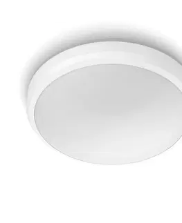 LED stropní svítidla LED Koupelnové stropní přisazené svítidlo Philips DORIS CL257 8718699758806 6W 640lm 4000K IP44 22cm bílé