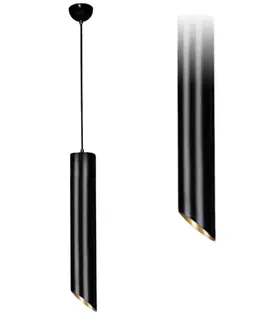 Svítidla TooLight Visací stropní svítidlo APP573-1CP 20 cm černozlaté