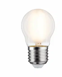 LED žárovky PAULMANN LED kapka 6,5 W E27 mat teplá bílá stmívatelné 286.57 P 28657