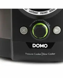 Domácí a osobní spotřebiče DOMO DO42707PP multifunkční tlakový a pomalý hrnec