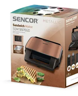 Sendvičovače Sencor SSM 9976GD sendvičovač