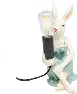 Designové stolní lampy a lampičky KARE Design Stolní lampa Girl Rabbit 21cm