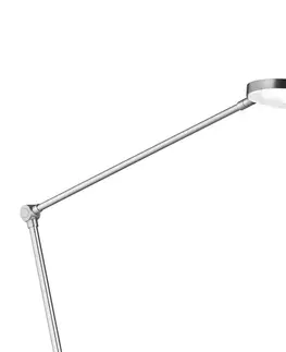 Stojací lampy Knapstein LED stojací lampa Thea-S ovládání gesty, nikl