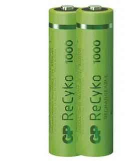 Mikrotužkové AAA Emos GP Nabíjecí baterie GP ReCyko+ 1000 HR03 (AAA), krabička 1032122100