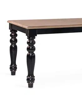 Designové a luxusní jídelní stoly Estila Venkovský luxusní jídelní stůl Siena z masivního dřeva Mindi 200cm