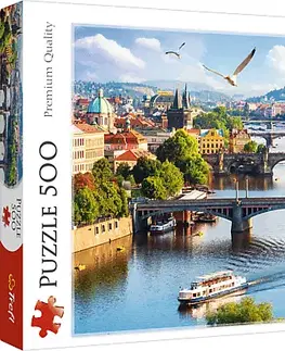 Hračky puzzle TREFL - Puzzle 500 - Praha