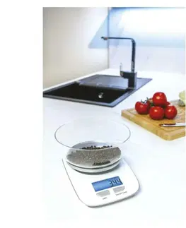 Váhy osobní a kuchyňské EMOS Digitální kuchyňská váha GP-KS021 bílá 2617001600