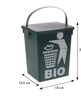 Odpadkové koše DekorStyle Odpadkový koš Bio 5L
