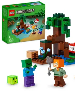 Hračky LEGO LEGO - Minecraft 21240 Dobrodružství v bažinách