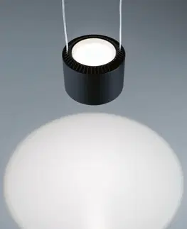 Svítidla Paulmann URail PAULMANN URail LED závěs Aldan / 8,5 / 1x4,5W 4000K stmívatelné 230V černá mat/černá